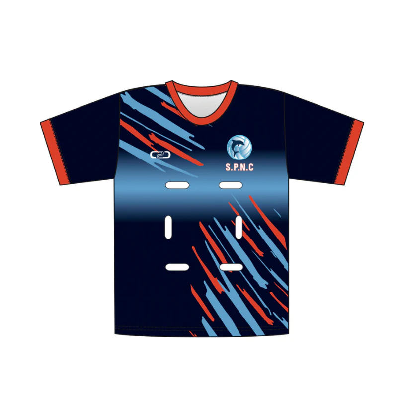Stockton Netball Warm Up Tee With Velcro