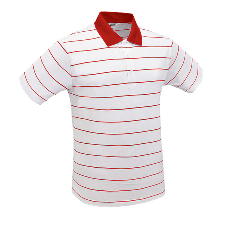 Stripes Polo Mens - Image 2