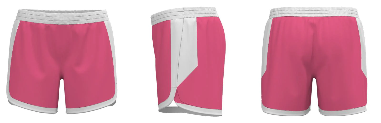 Team Name SlimFit HP Ladies Girls Curve Shorts Pro Design Your Own Custom Green