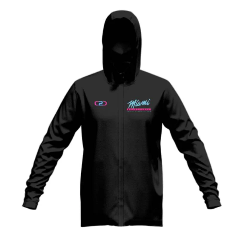 Glide SlimFit HP Tech Zip Hoodie Black - Image 3