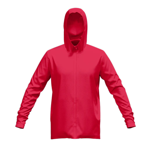 Glide SlimFit HP Tech Zip Hoodie Red - Image 14
