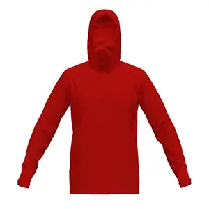 Glide SlimFit HP Tech Zip Hoodie Red - Image 9