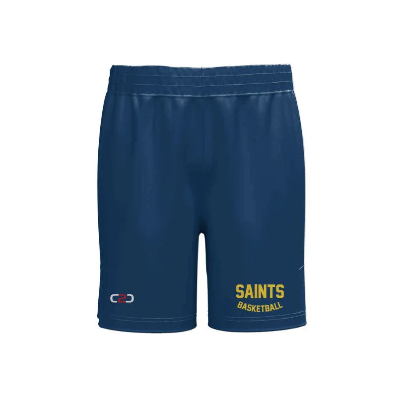 The Saints Basketball Pro Shorts Mens Youths Navy