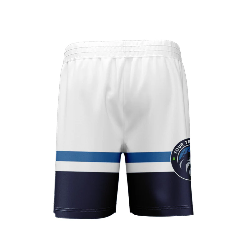 Timberwolves Core Pro Shorts White Design Your Own Custom - Image 3