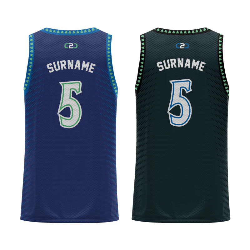 Custom Timberwolves City Core Reversible Basketball Singlet - Image 2