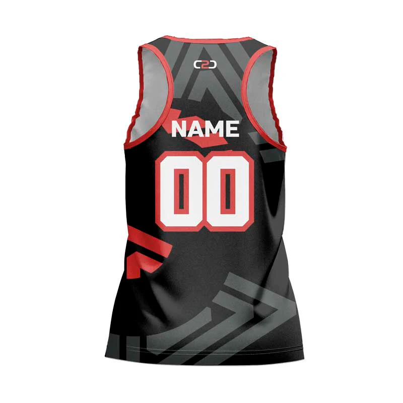 Athletic Singlet 7 Ladies SemiRacerback Design Your Own Custom - Image 2