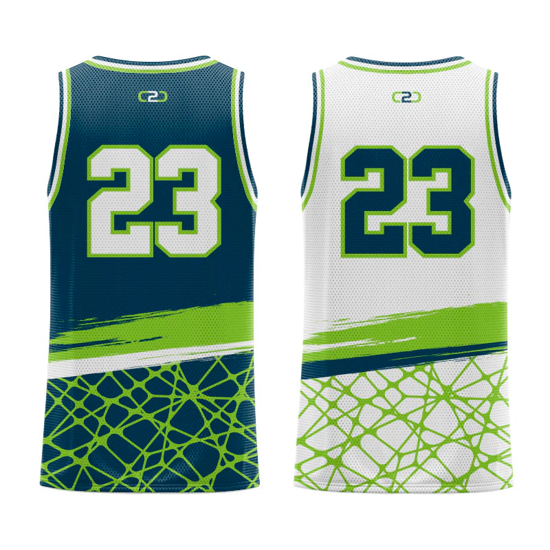 Custom Trippin Core Reversible Basketball Singlet - Image 2