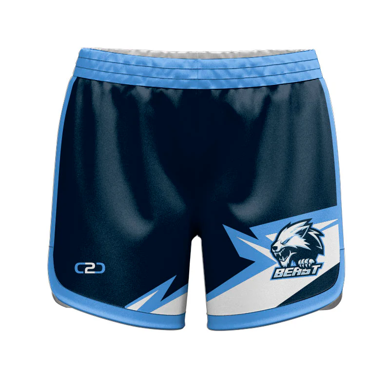 Undefeated SlimFit HP Ladies Girls Curve Shorts Pro Design Your Own Custom