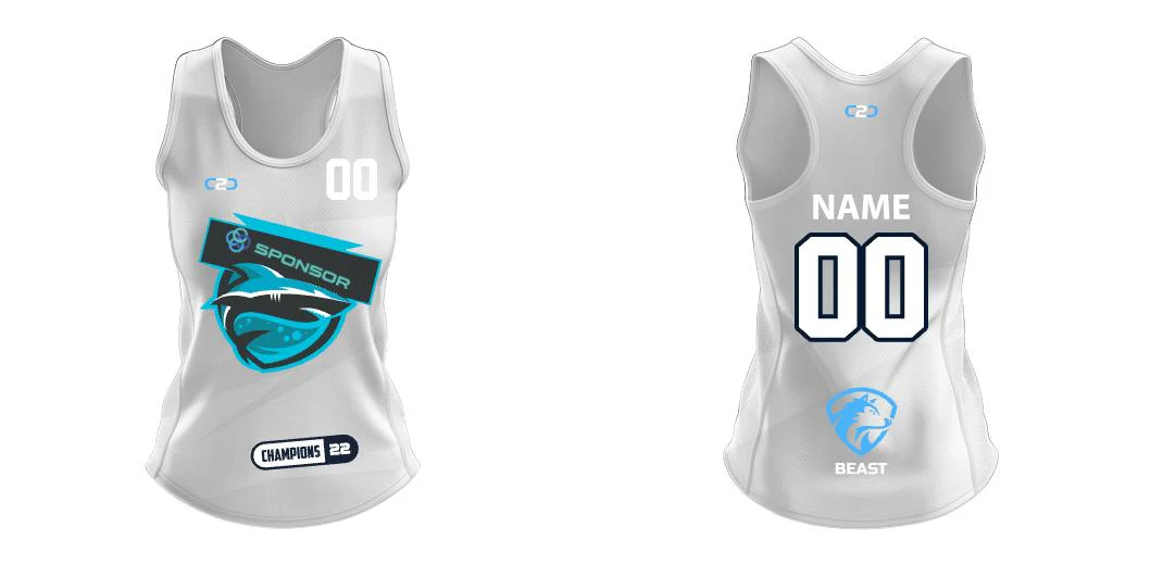 Undefeated Sport Singlet Ladies Racerback Design Your Own Custom