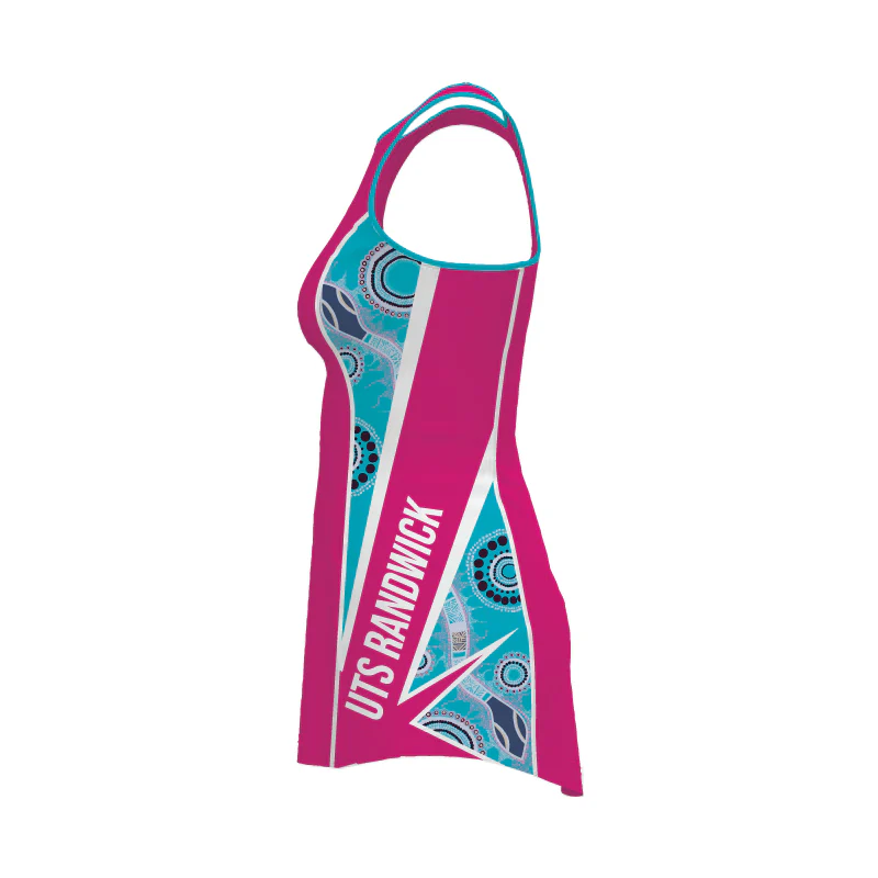 UTS Sparks HP Netball Pink Dress - Image 2