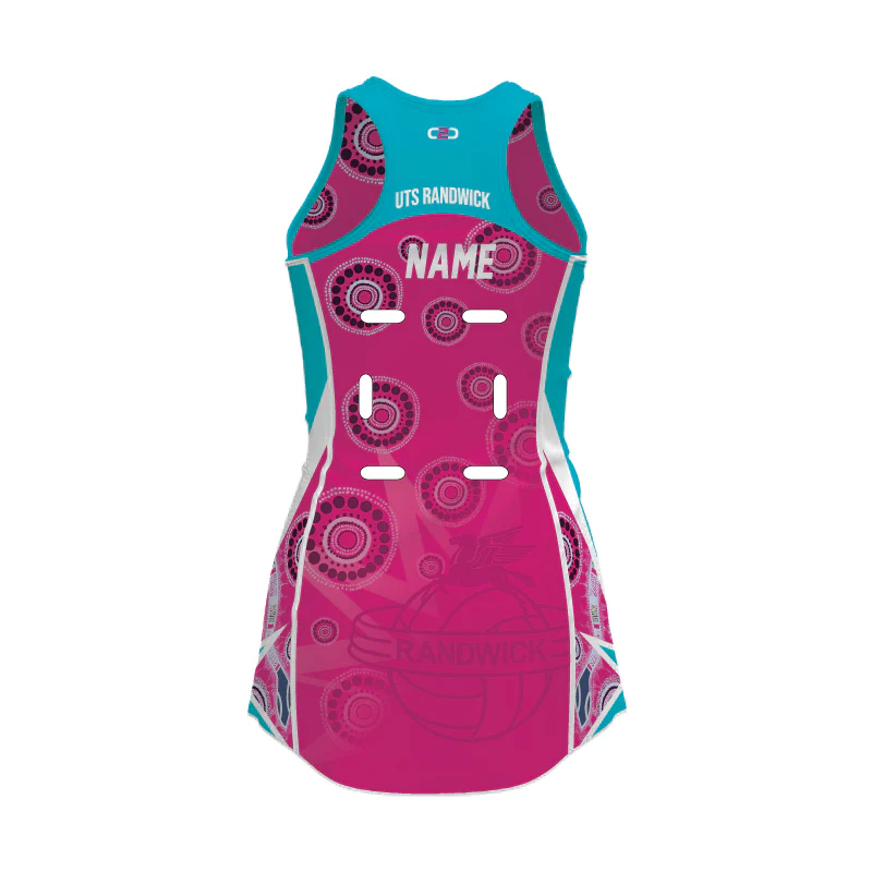 UTS Sparks HP Netball Pink Dress - Image 3