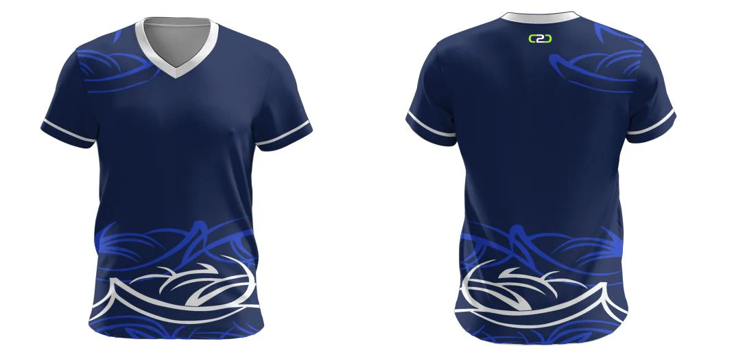 V Neck Warmup Shirt 103 Design Your Own Custom