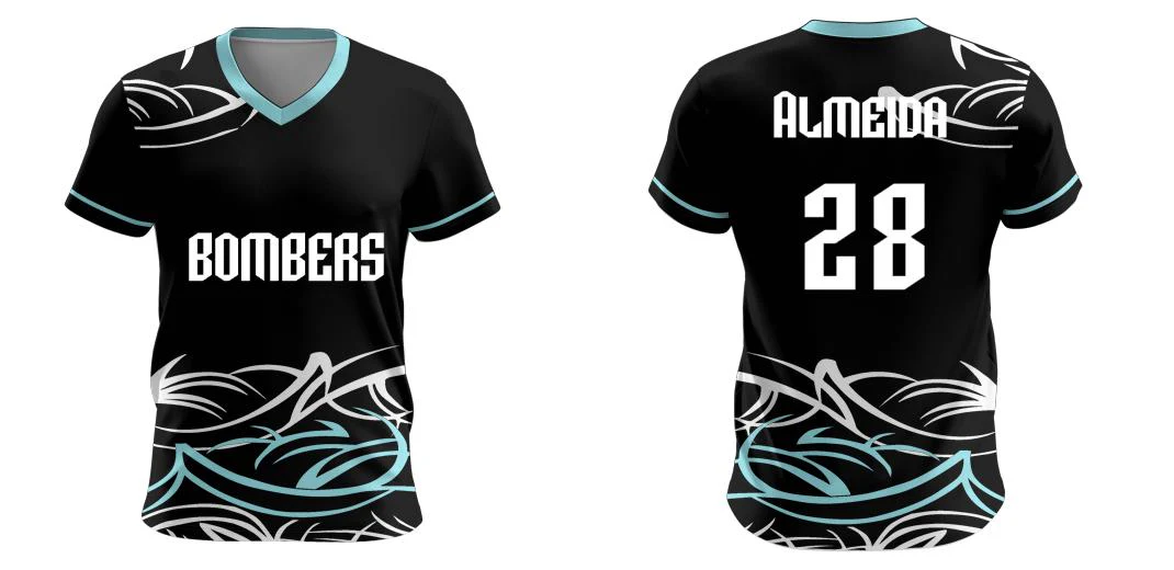 V Neck Warmup Shirt 103 Design Your Own Custom