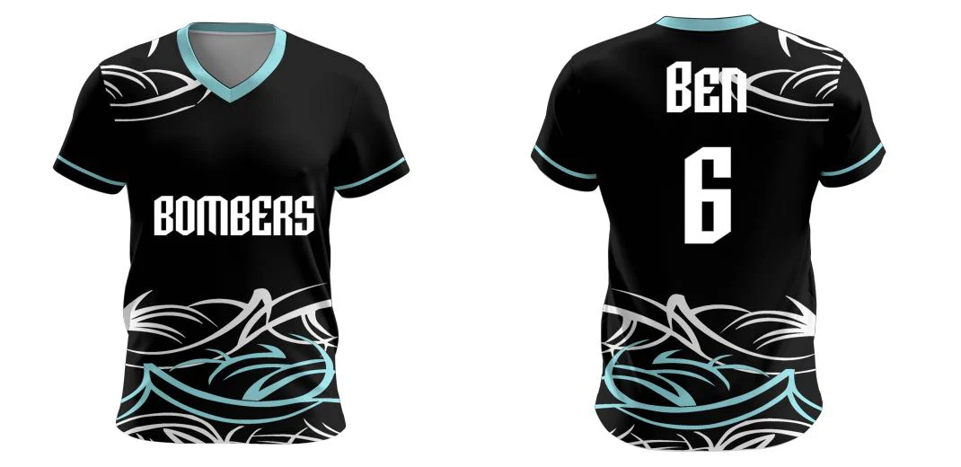 V Neck Warmup Shirt 103 Design Your Own Custom