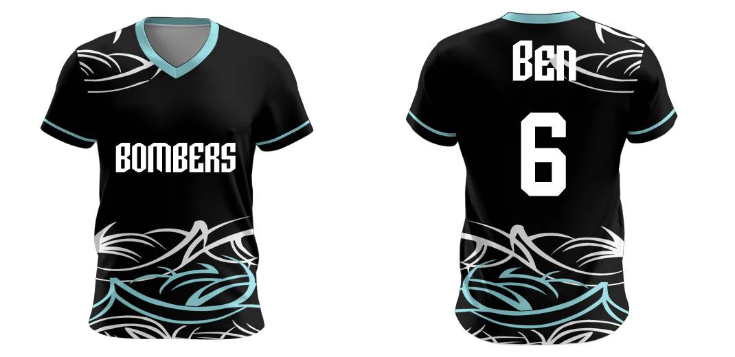 V Neck Warmup Shirt 103 Design Your Own Custom
