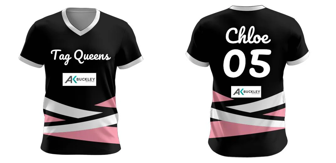 V Neck Warmup Shirt Design Your Own Custom
