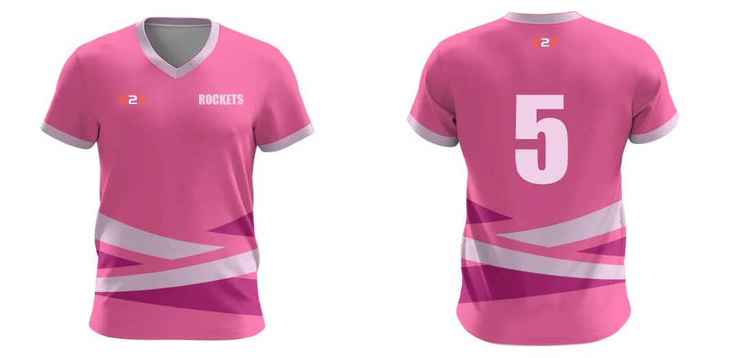 V Neck Warmup Shirt Design Your Own Custom