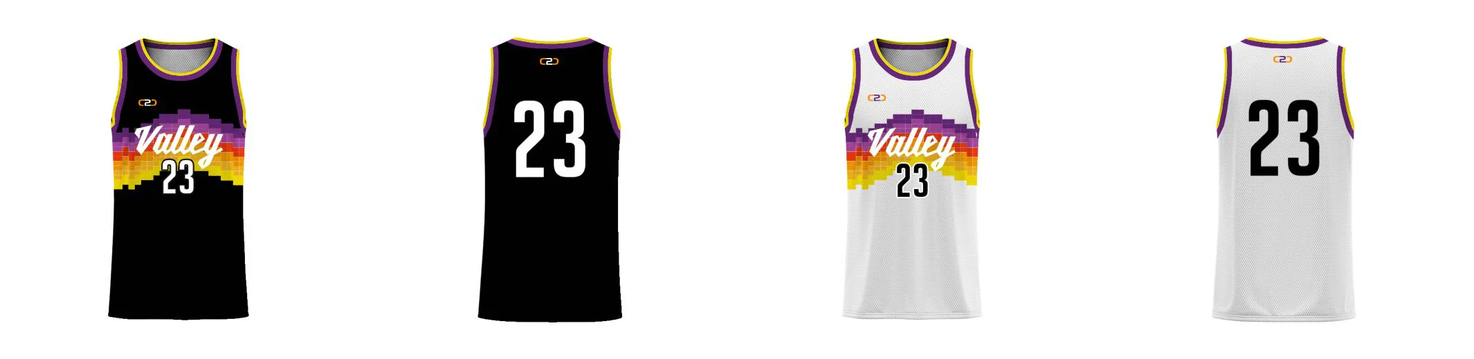 Valley 21 Core Reversible Basketball Singlet Design Your Own