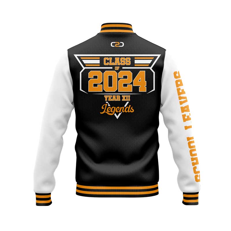 Premium Varsity Fleece Jacket with Lining Design Your Own Custom - Image 2