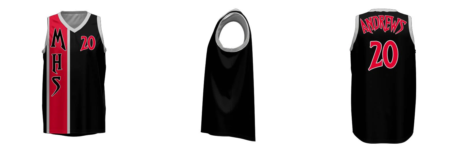 Viking Retro Core Basketball Singlet Design Your Own