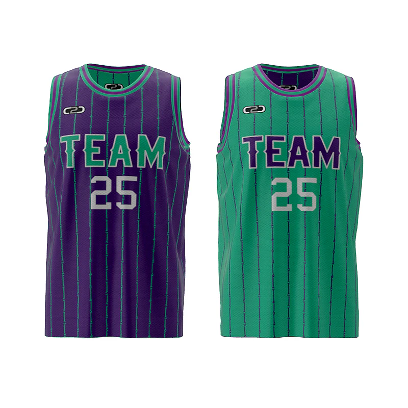 Voodoo Vibes Custom Core Reversible Basketball Singlet - Image 2