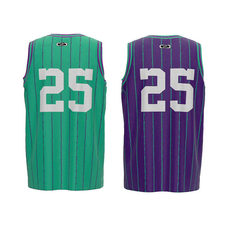 Voodoo Vibes Custom Core Reversible Basketball Singlet - Image 5