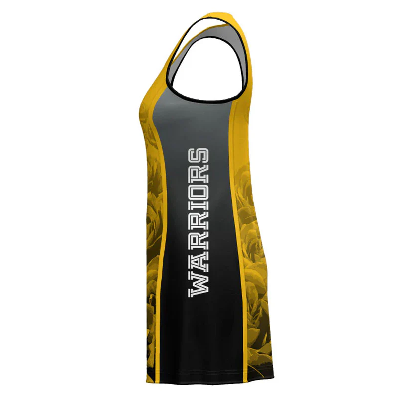 Warriors City Core Netball Dress Custom Design Your Own - Image 2