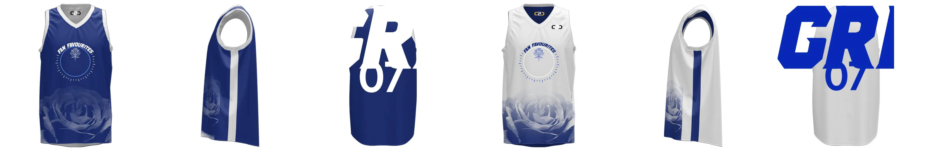Warriors City Core V Reversible Basketball Singlet Design Your Own
