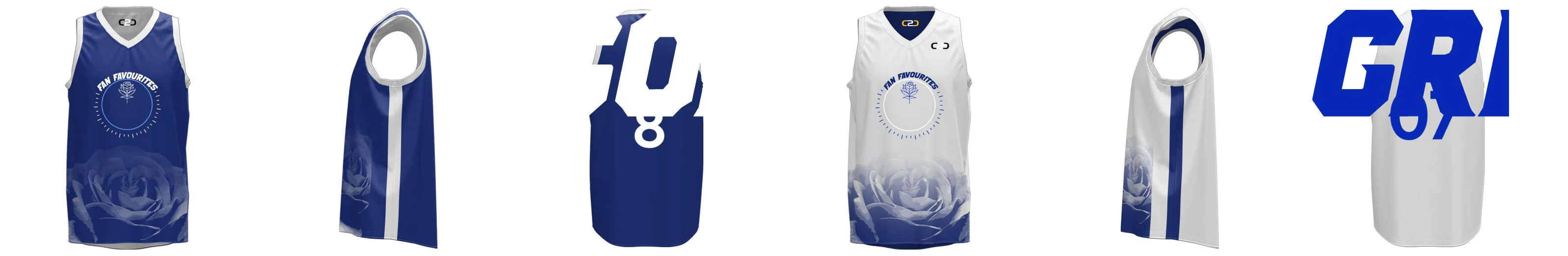 Warriors City Core V Reversible Basketball Singlet Design Your Own