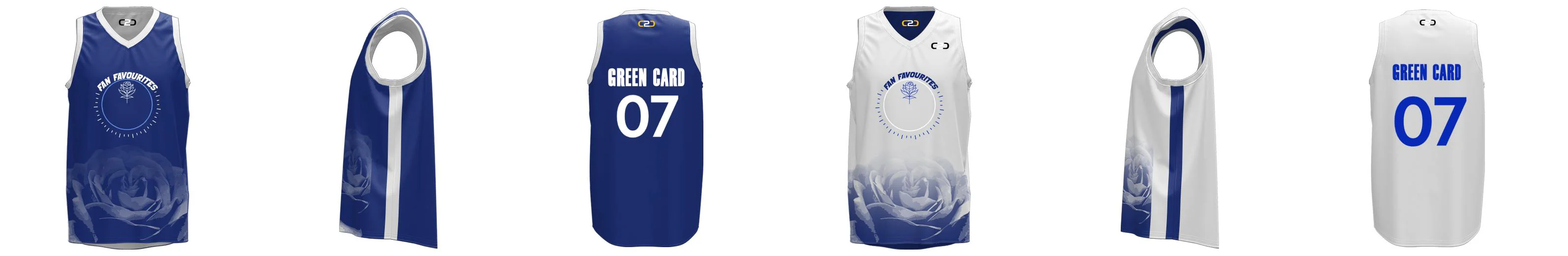 Warriors City Core V Reversible Basketball Singlet Design Your Own