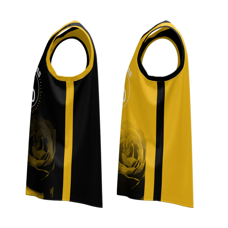 Custom Warriors City Core V Reversible Basketball Singlet - Image 3