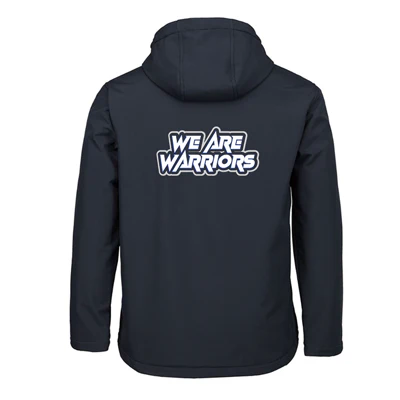 Warriors Hockey Club Softshell Jacket Navy - Image 2