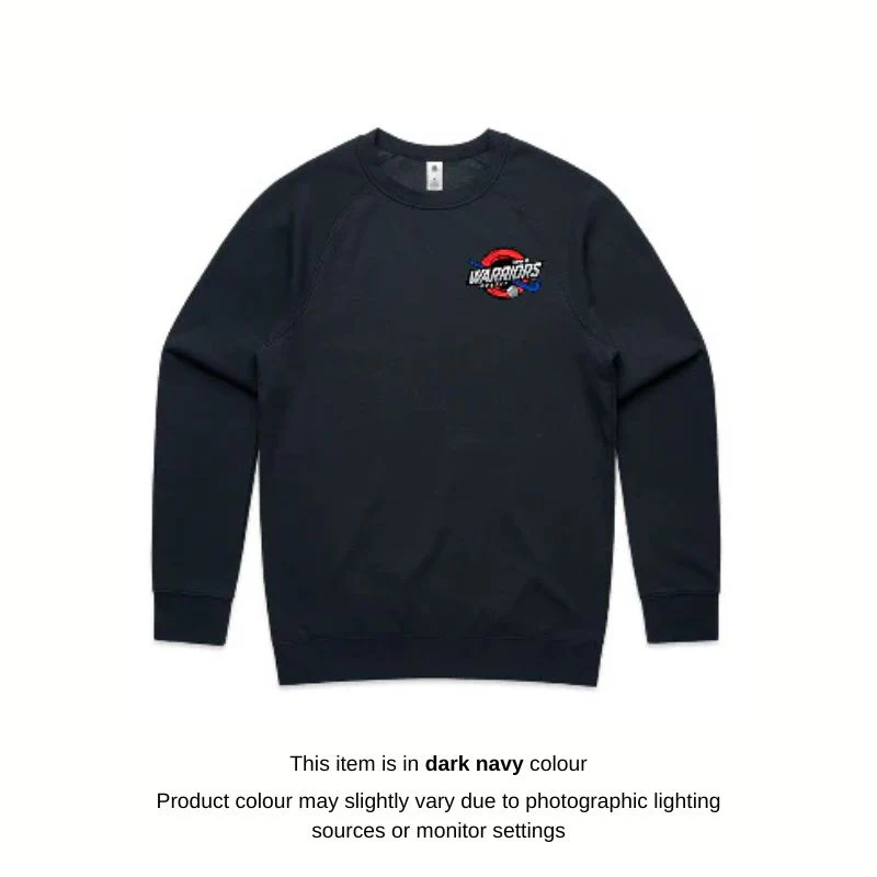 Warriors Hockey Club Supply Crew Navy