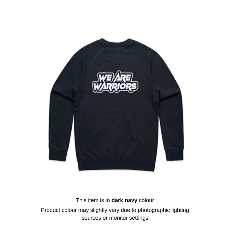 Warriors Hockey Club Supply Crew Navy - Image 2