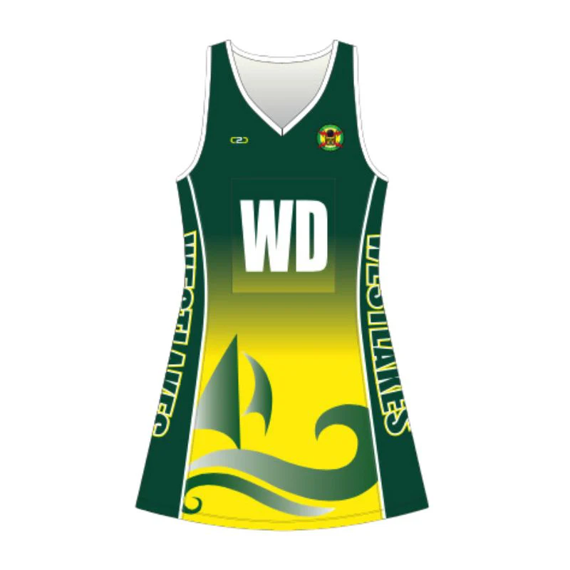 West Lakes Netball Playing Dress
