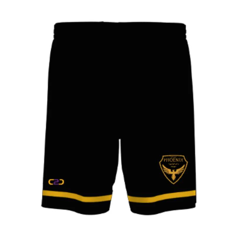 Western Phoenix Football Shorts Black