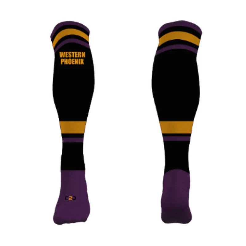 Western Phoenix Football Socks