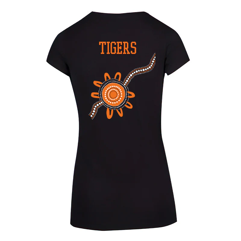 Worrigee Tigers Short Sleeve Tee Ladies - Image 2