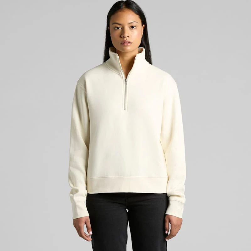 AS Colour Wo's Stencil Half Zip Crew